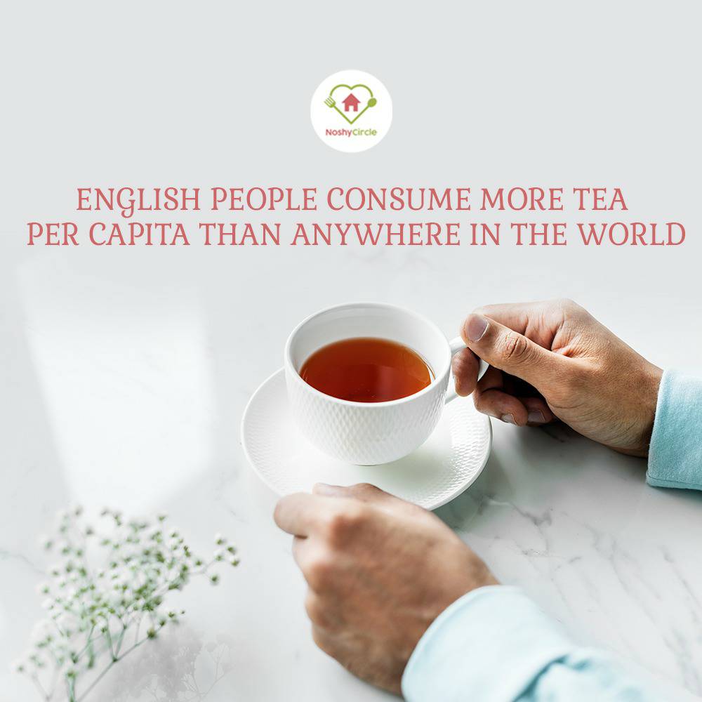 NoshyCircle's tweet photo. English people drink 2.5 times more tea than the Japanese, and 22 times more than the Americans or French. 

That’s a lot! And we’re sure you can’t resist this amazing classic too!

#noshycircle #indianfood #indiancuisine #UK #tea #teatime #englishtea https://t.co/voEz5VejGb