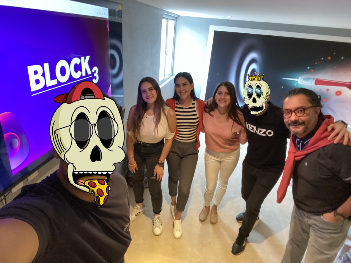 BLOCK3_studio's tweet photo. Today we gave our first web3 onboarding to REDMKTI (https://t.co/Q2GcgrJsK7). The first of many! Thank you team!  Let’s go! https://t.co/JbJfmfCSZD