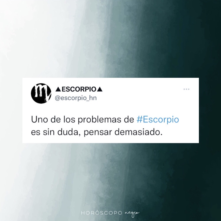 escorpio_hn's tweet photo. ✨ Síguenos también en nuestra cuenta de Twitter ➡️ #horoscoponegro https://t.co/CgwVG0VdQh