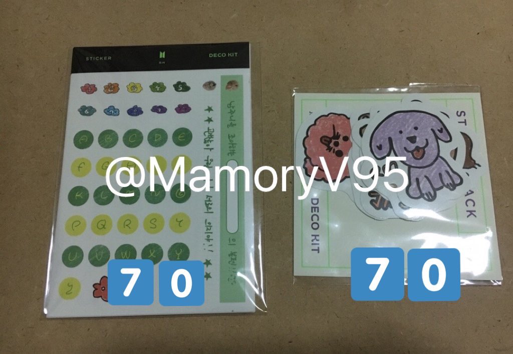 MamoryV95's tweet photo. พร้อมส่ง ไม่แกะซีล ชิ้นละ  70 รวมส่ง สนใจเดมมาเลยค่ะ 🥰🙇🏼‍♀️🥺 #ตลาดนัดบังทัน #ปล่อยของสะสมบังทัน ตามหา https://t.co/c3aFgp1SWb