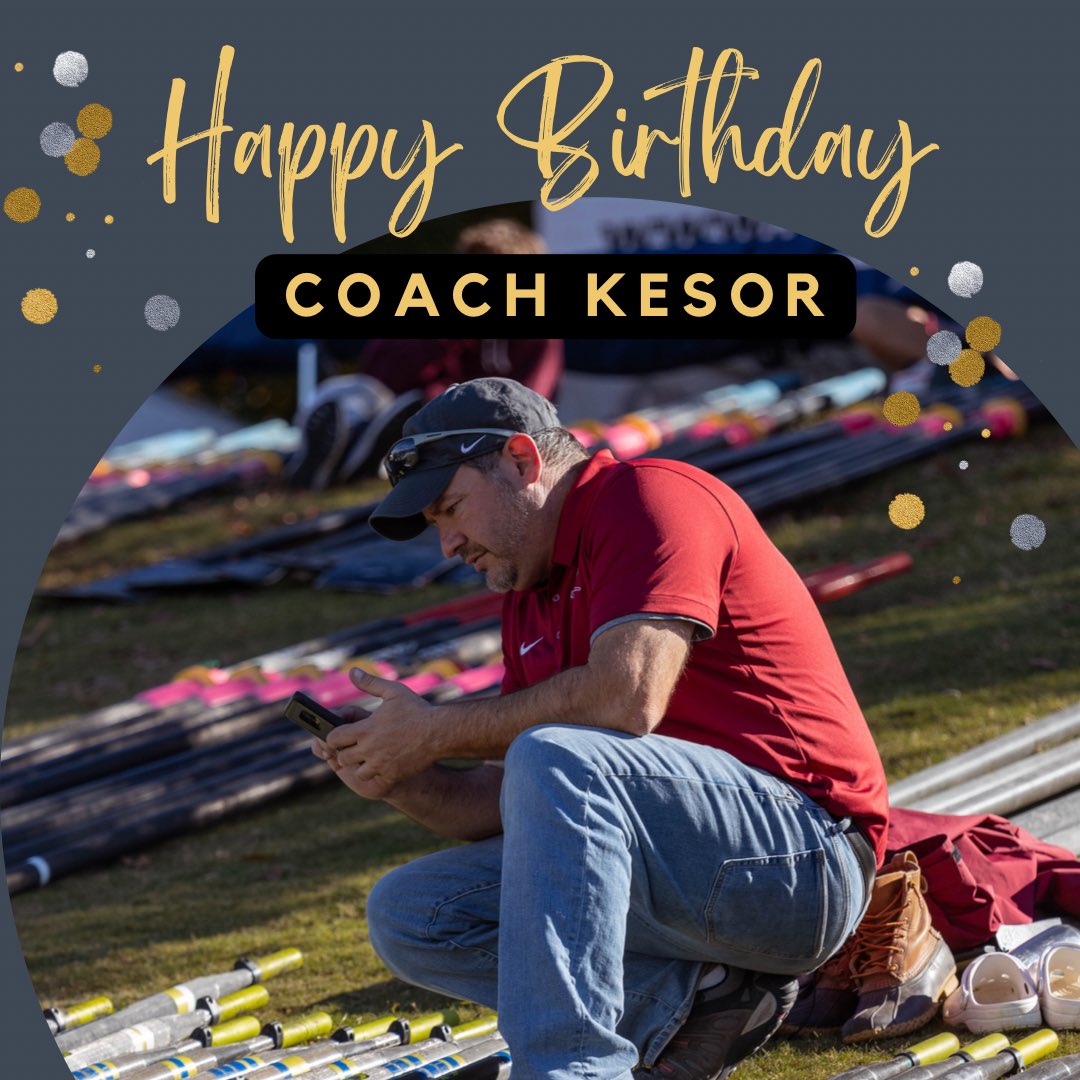 MBARowing's tweet photo. Happy Birthday Coach Kesor! #RowRed @MBAMothersClub @MbaAthletics https://t.co/EwsyRc3MHg