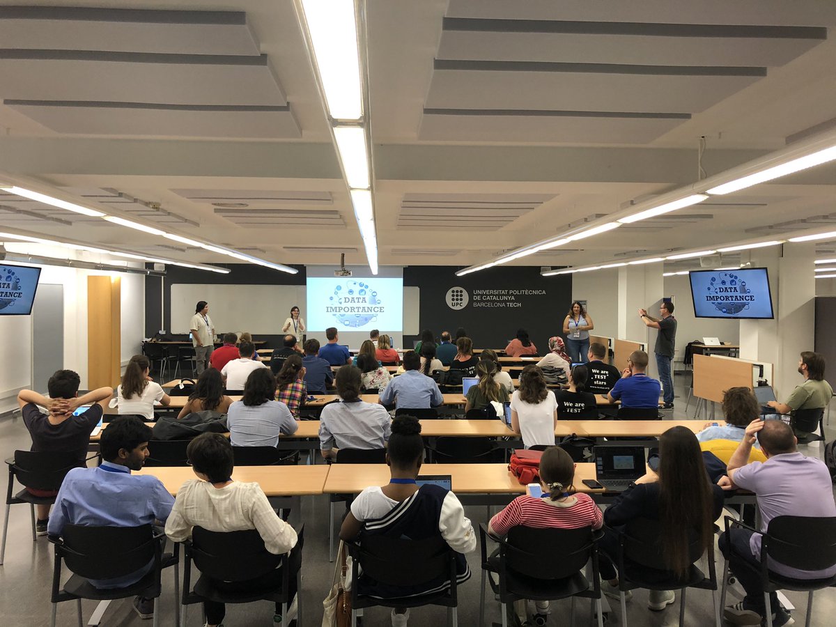 alebagnato's tweet image. Research Projects track at @RCIS_Conference with D3M: Automated Data-Driven Decision
Carles Farré, Javier Flores, Sergi Nadal and Alejandra Volkova #RCIS2022 @la_UPC