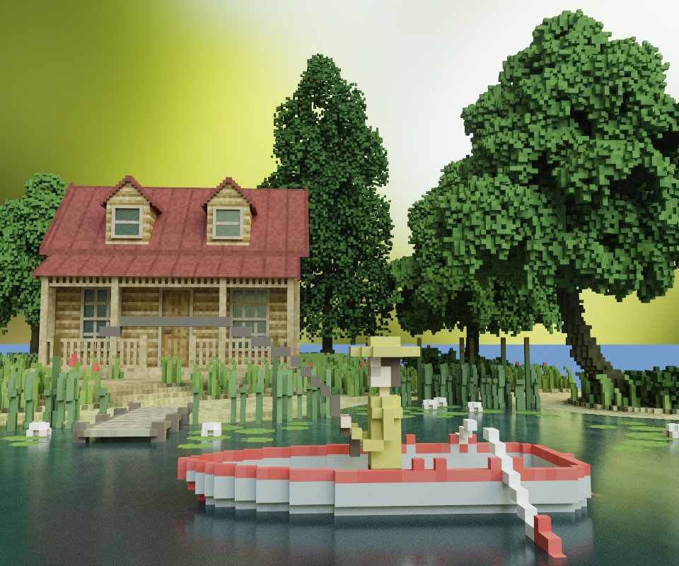 Voxel Ville tweet media