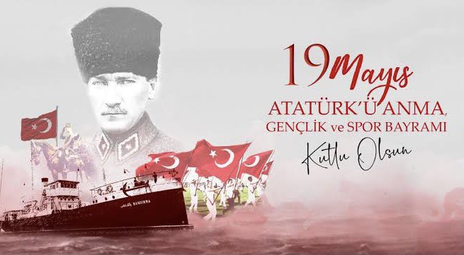 tayfunrslan's tweet photo. Aynı zamanda doğum günüm olan 19 Mayıs Atatürk’ü Anma, Gençlik ve Spor Bayramımız kutlu olsun. https://t.co/7T6plXV0Tv
