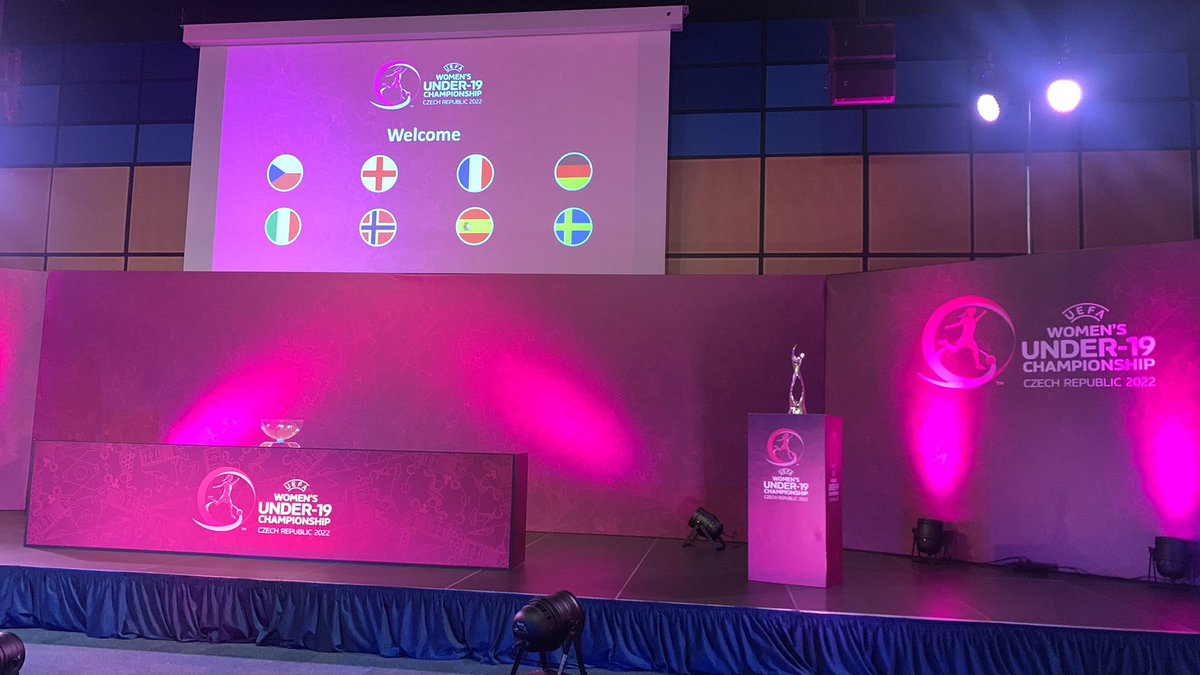 Super experience being out in Czech Republic for the Euro Finals draw! 

Countdown has started ✅🦁
