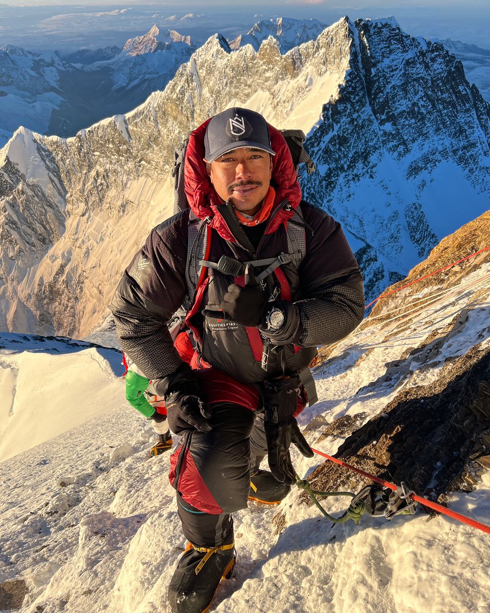 nimsdai's tweet photo. My actions will always speak louder than my words 🤙🏼👊🏽💥
Here’s to 29/29 x 8000m successful expedition. I have not failed on any 8000ers; #nimsdai is the only human in the world with such a track record 🤷🏽

I am now back for my 30th attempt on #everest and 31st attempt on #lhotse https://t.co/qq2L5NHoKy