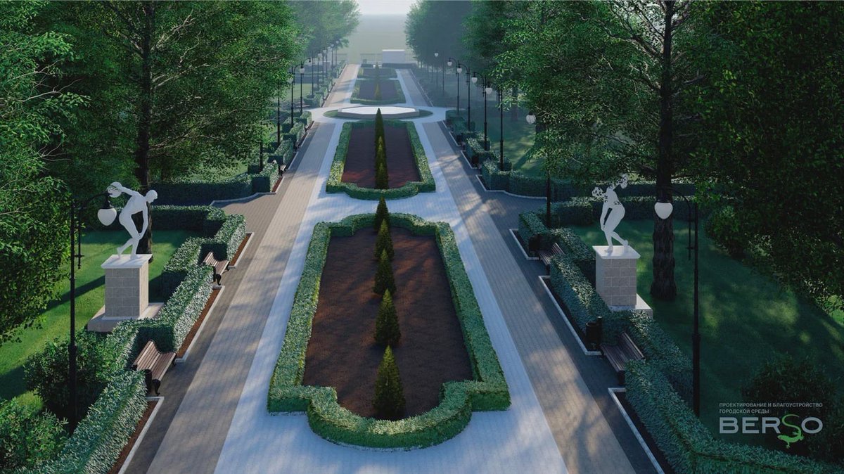В этом году «БЕРСО» выполнит первый этап благоустройства Больничного парка в г. Жигулёвск. 

Согласно проекту центральной аллее будет возвращен исторический облик — почти таким, каким он был в начале 50-х годов прошлого века.

Подробнее: zen.yandex.ru/media/id/62342…