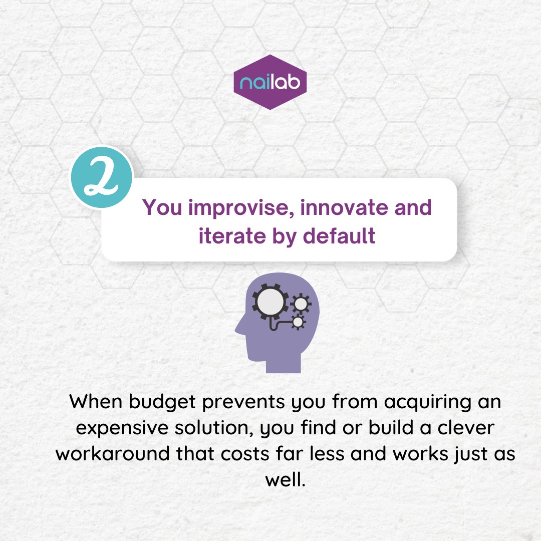 thenailab's tweet image. Lesson # 2
Be proficient at finding business solutions that adopt affordable or even freemium pricing models. #StartupLessons #StartupToolkit