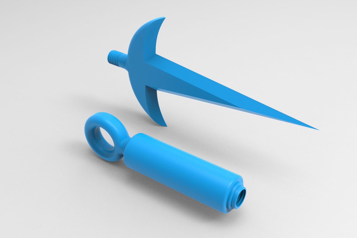 funpircom's tweet photo. Made for ninjas of the 3D Printer world. 🥷 Download and print now 👍https://t.co/L9wPrYhvug
🟣 Fun your print!
✅ Register right now.
🆓 First three 3D models are completely free.
#3Dprinter #3DModel #3Dprint #3Dyazıcı #funpir #kunai #ninja https://t.co/Aja1yRpB7C