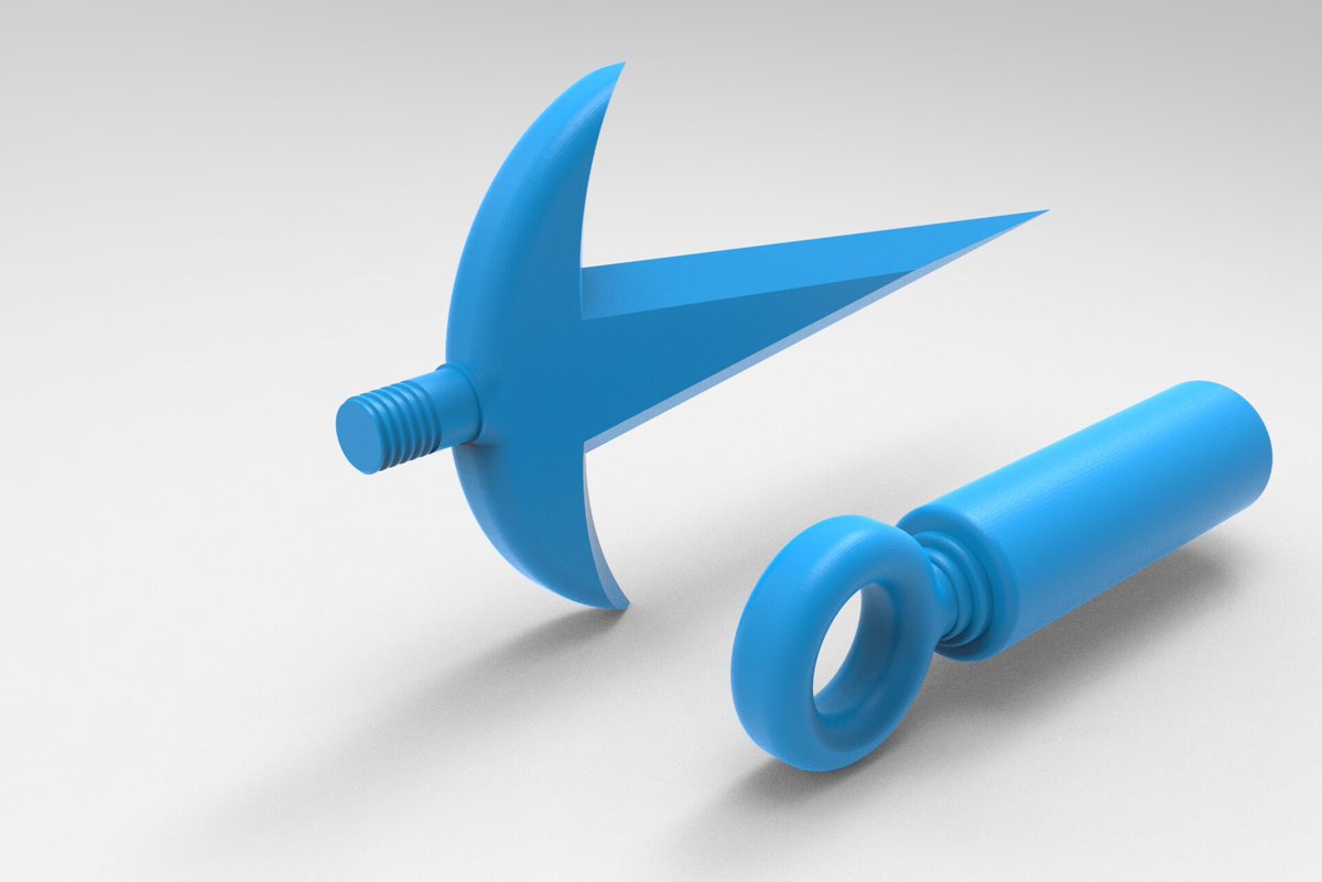 funpircom's tweet photo. Made for ninjas of the 3D Printer world. 🥷 Download and print now 👍https://t.co/L9wPrYhvug
🟣 Fun your print!
✅ Register right now.
🆓 First three 3D models are completely free.
#3Dprinter #3DModel #3Dprint #3Dyazıcı #funpir #kunai #ninja https://t.co/Aja1yRpB7C