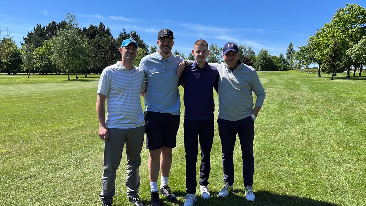 IoH_Online's tweet photo. Next to the tee at our @Catererdotcom sponsored and @HandCNews supported Charity Golf Day at @TheBelfryHotel is the @hp_hotels #StanbrookAbbey team;
Gordon Burniston MIH
Paul Pierce MIH
David Guest &amp;
Toby Ives
#IoHGolfDay https://t.co/UwmiEqXJS6