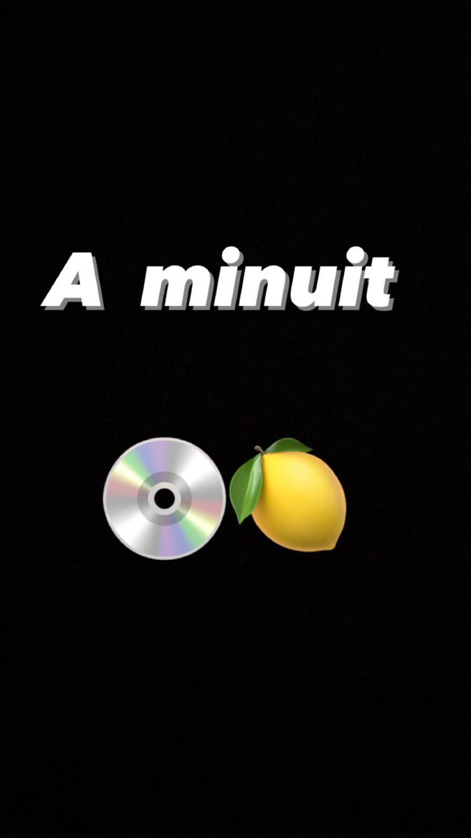 Ce soir à minuit 🔥🍋