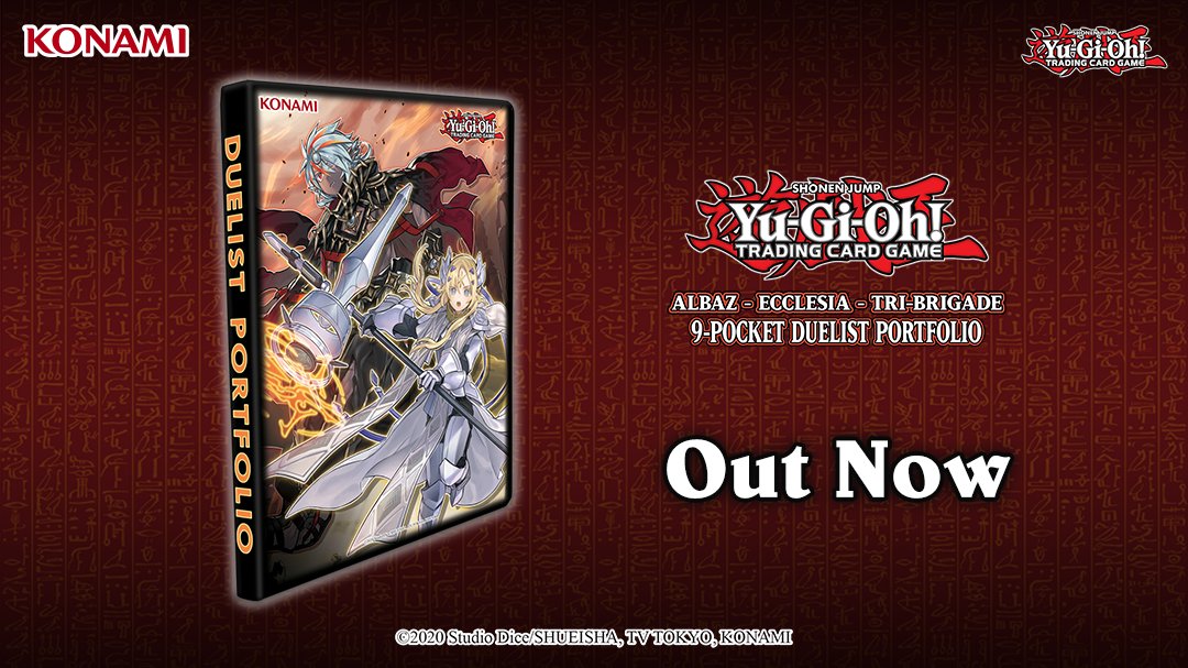 Yu-Gi-Oh! TRADING CARD GAME Albaz - Ecclesia - Tri-Brigade Accessories are available now! More Infos: https://t.co/4qGn0868bt #YGO #YuGiOh #AlbazEcclesiaTriBrigadeAccessories Yu-Gi-Oh! TRADING CARD GAME Albaz - Ecclesia - Tri-Brigade Accessories are available now! More Infos: https://t.co/4qGn0868bt #YGO #YuGiOh #AlbazEcclesiaTriBrigadeAccessories