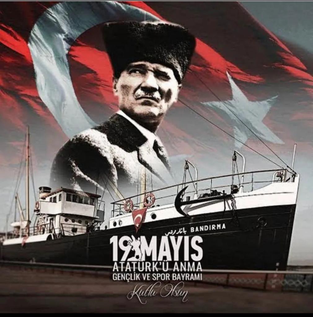 Millî Mücadeleyi 103 yıl önce Samsun’a ayak basarak başlatan Gazi Mustafa Kemal Atatürk ve silah arkadaşlarını rahmet ve minnetle anıyor, 19 Mayıs Atatürk’ü Anma Gençlik ve Spor Bayramı’nı kutluyoruz… #19Mayıs <a href="/sultangazimem1/">Sultangazi İlçe Millî Eğitim Müdürlüğü</a> <a href="/OsmanAk17514030/">Osman Akkuş</a> <a href="/necatitekbas/">Necati TEKBAŞ</a> <a href="/mustafakizilay2/">Mustafa KIZILAY</a>