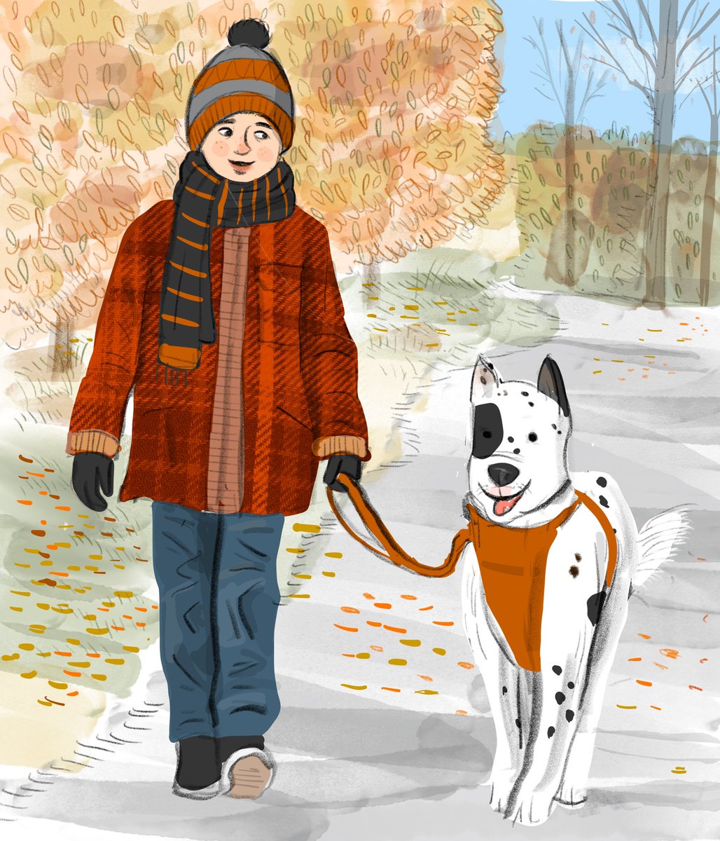 ryan_middaugh's tweet photo. #illustration #illustrators #illustrator #scbwi #scbwioregon #walkingdogs #picturebook #picturebookart #childrensart https://t.co/dsrYE14mtl