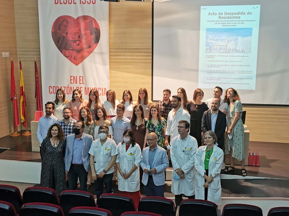 Se ha celebrado el Acto de despedida a los Residentes que han finalizado su formación en el <a href="/Area6VegaMedia/">Área 6 Vega Media</a>

¡¡¡Mucha suerte en vuestra nueva etapa!!!