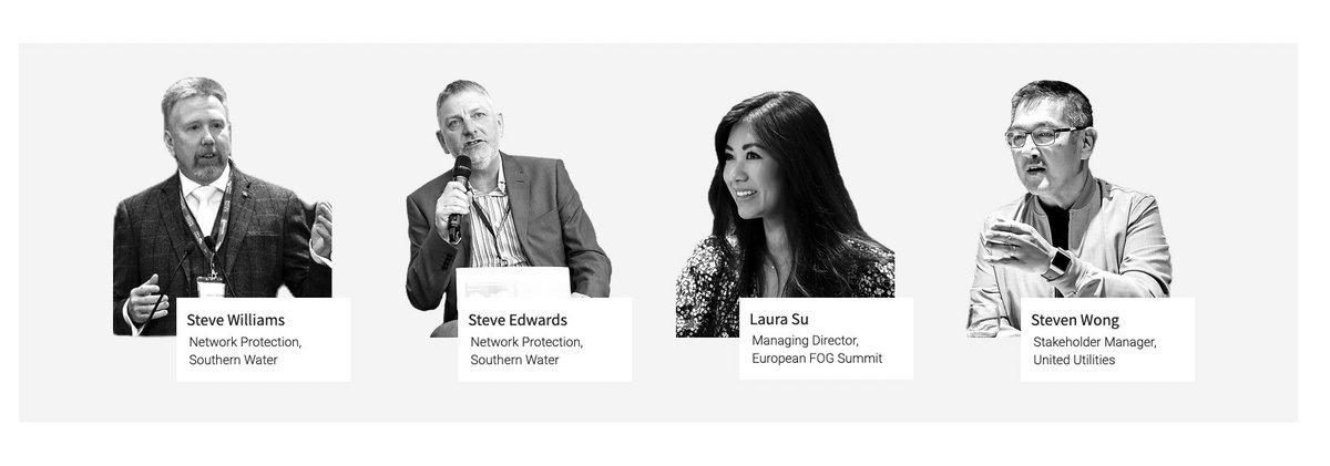 SummitFog's tweet photo. The European FOG Summit 2022 is delivered in partnership with water utilities @SouthernWater and @unitedutilities.

Meet the organising committee behind this years event. Their band name would be 'Laura and the Steves'.

https://t.co/jETl725vzx #EFS2022 #FOGSummit #collaboration https://t.co/lbCm8gr1CY