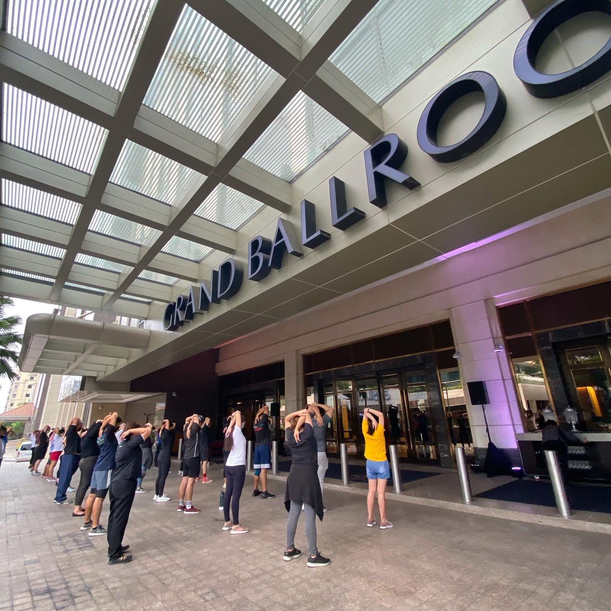 This week we celebrate our Annual Associate Appreciation Week and we kicked it off last Monday with a fun walkathon around the Marriott Grand Ballroom.