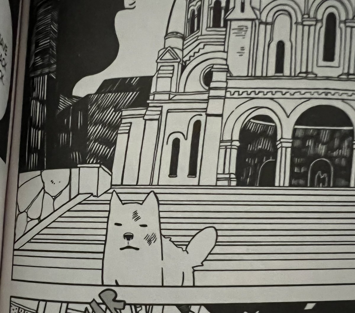 I am sad no one paid attention to this one very tired werewolf in Volume 5. Please look at him. He is working hard.