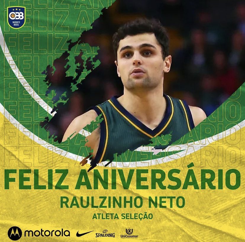 basquetebrasil's tweet photo. Hoje é aniversário do @RaulTogni , armador do Washington Wizards e da Seleção Brasileira! 

Parabéns e felicidades, craque! 

#CBBirthday https://t.co/5VF2SbIzBK