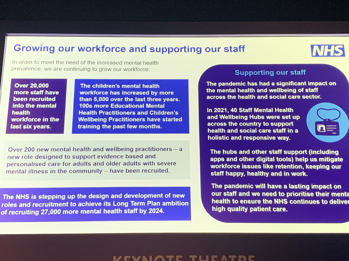 oliviafesty's tweet photo. National #mentalhealth work with #CYP and £1m investments in #PCN neighbourhood support from @timkendall1 @NHSEngland. Great to join up primary &amp; community care. Agree #digitalhealth can meet needs to support #IAPT access and workforce @Limbic_ai #HealthPlusCare https://t.co/Z4dozvVYUQ