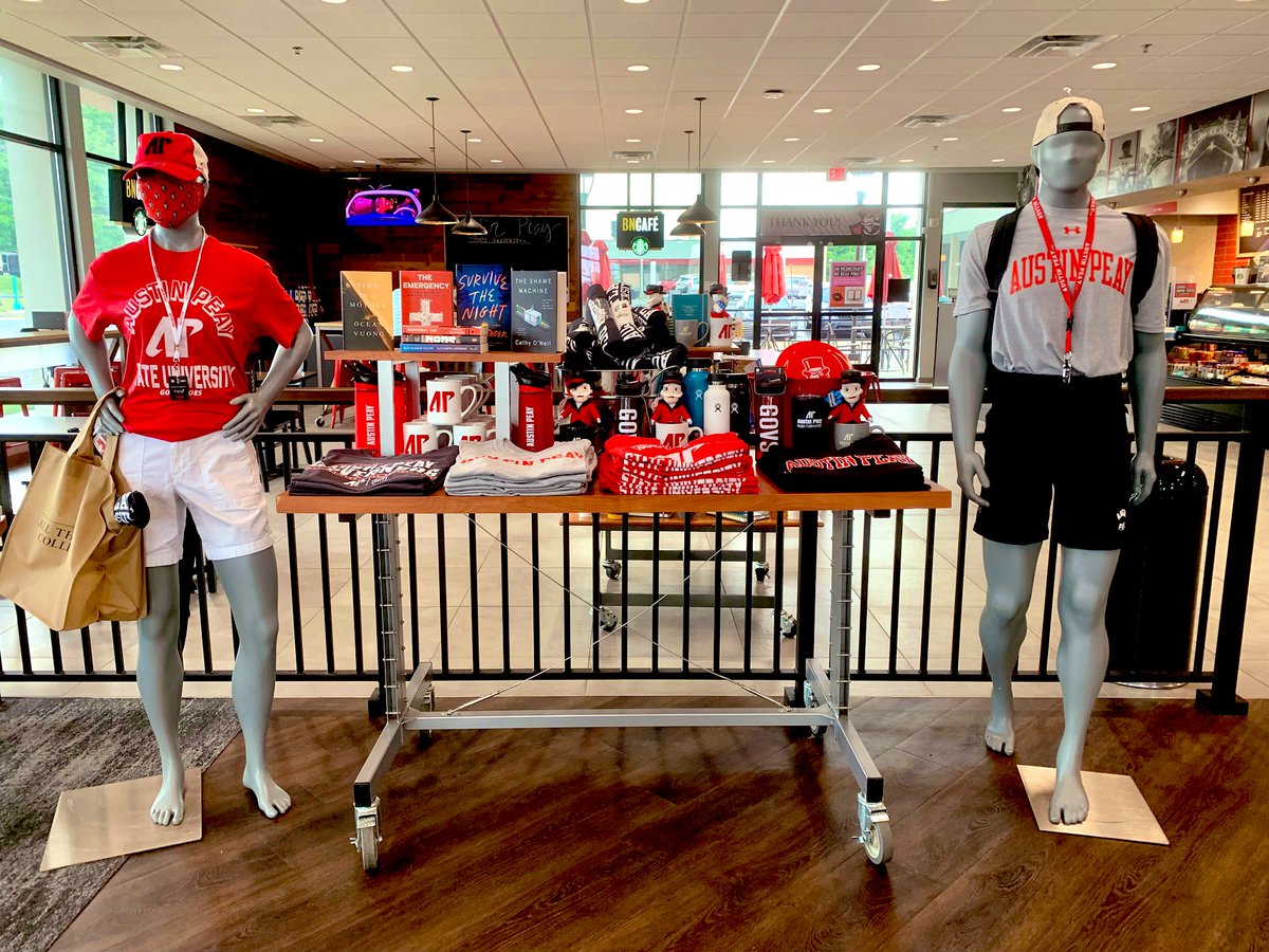 apsubookstore's tweet photo. Summer Time is Fun Time here at the Bookstore! Check out our selection of t-shirts, summer reading, and more! Hang Ten GOVS! 🤙🏻 https://t.co/c9D27JTEy4
