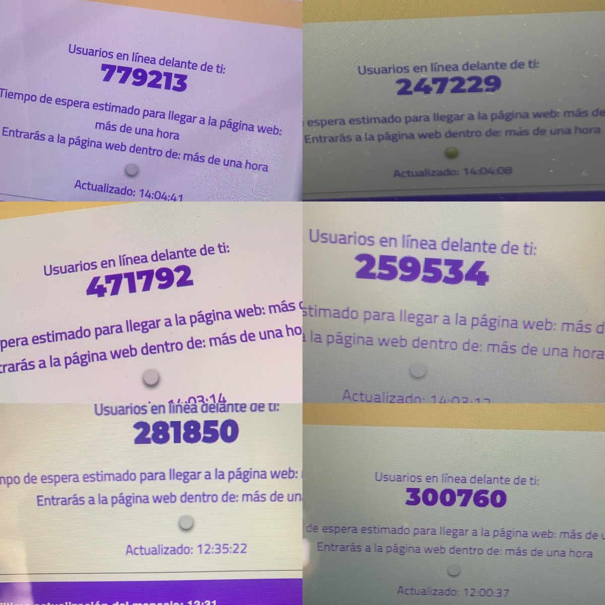 #puntoTicket <a href="/puntoticket/">Punto Ticket</a> <a href="/bizarrolivecl/">Bizarro Live Entertainment</a> #EstoSeraLegendaddy  como es posible 3 veces lo mismo 😒😒😒 maldita fila aleatoria….. que 💩 pasa!