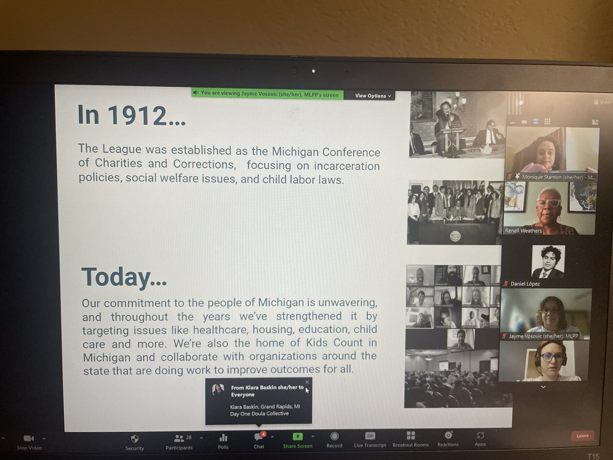 moniquemstanton's tweet photo. Just kicked off @MichLeague’s 5th boot camp! We have people from across the state coming together to learn about public policy, build power, & be stronger advocates for change. #mlppbootcamp https://t.co/5t32XzS1cg