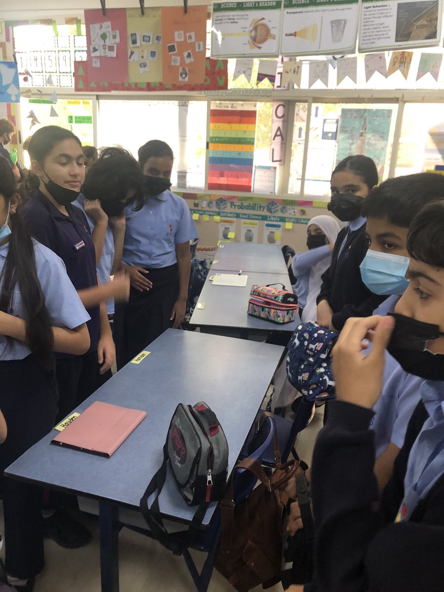 AIS_Grade5's tweet photo. Future leaders in the making? Thanks to the fabulous year 6 school captains for giving us insight into the lives of a senior leader at our “Meet the Captains Mixer.” We’ve got more confidence and ideas to complete our expressions of interest applications #! #AISGrade5 #AISGrade6 https://t.co/MzfRiHNkeO