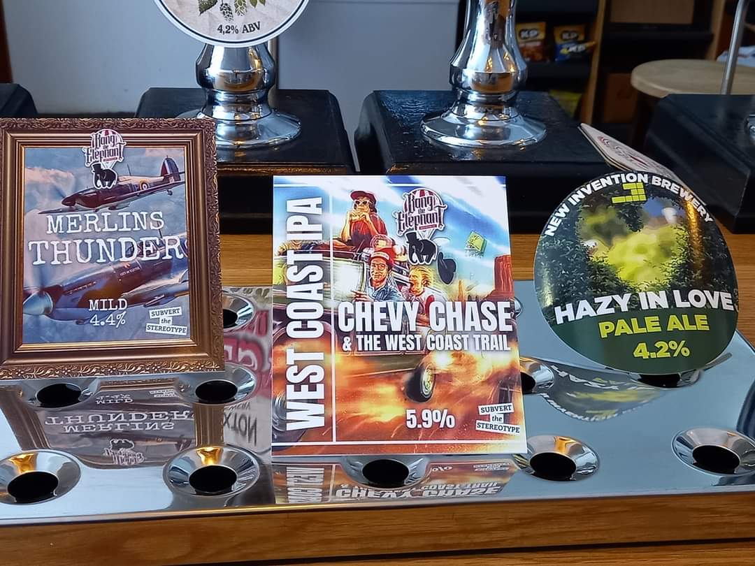 Three new beers on this afternoon. Including our Lucky Dip for the Nottingham Mild Trail. And..... @BangTheElephant @NottinghamCAMRA #mildtrail #beliefinbeer