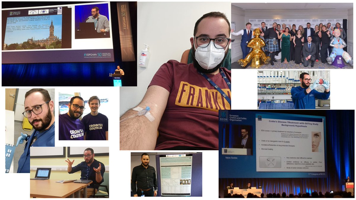 Today is #WorldIBDDay2022 #GameOverIBD 

I was diagnosed with #Crohns just before 18. Which means that I spent big chunks of my uni life with sickness, hospitalisations and surgeries. It also means that every 6w I need to get an infusion, and have done so for the last 14 years.