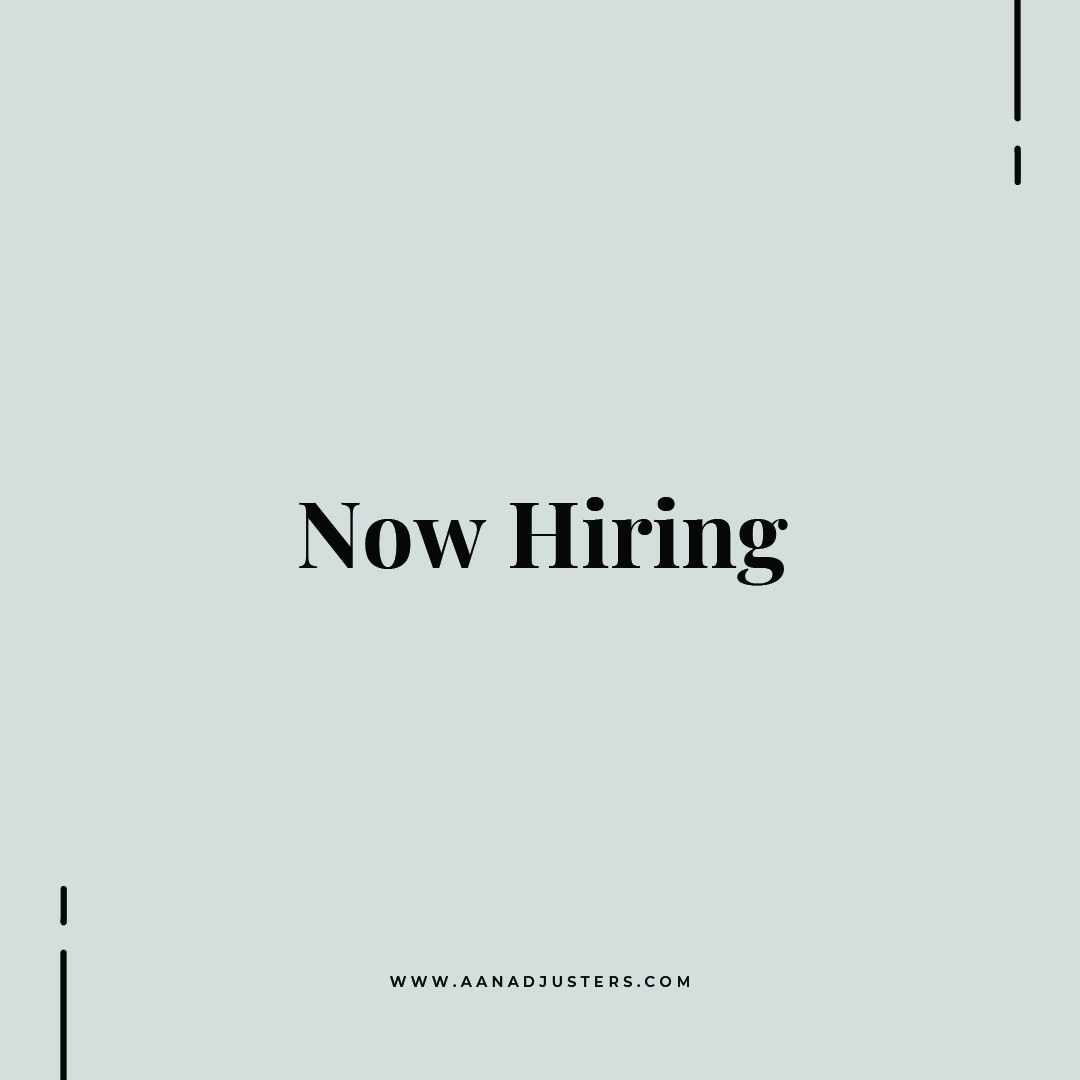 Need a solid performer when it comes to property claims? AAN is not just a provider of claim services.

Our goal is to be a true partner in claims handling!

Try AAN and see the difference!

#AANAdjusters #ClaimsManagementSolutions #ClaimsManagement #FieldAdjusters 
#Adjuster ...