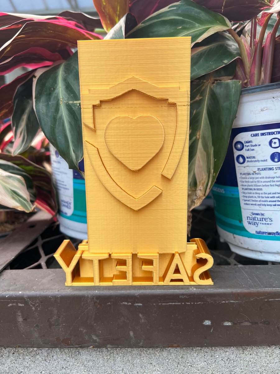 Celebrating another win for safety within my team. Mary brought home the safety Trophy maintaining 0 associate injuries and 0 customer injuries for Q1! <a href="/eric_marler/">Eric Marler</a> <a href="/KeithRedmiles/">Keith Redmiles</a> <a href="/LowesSafe/">Lowe's Safe</a>