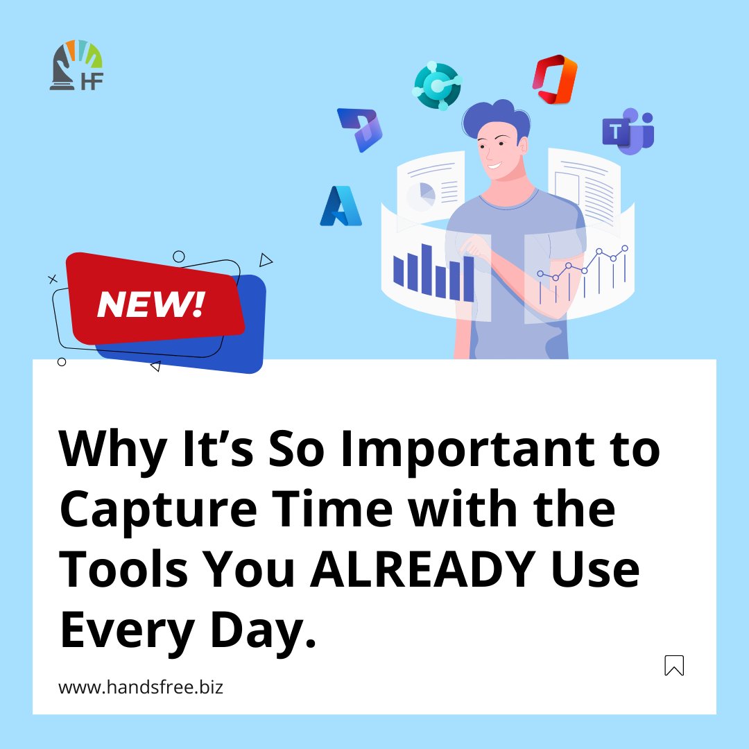 TiM with Microsoft🌐

Why It’s So Important to Capture Time with the Tools You ALREADY Use Every Day. - New blog out on handsfree.biz/blog

#timemanagement #timetrackingsoftware #azure #Microsoft365 #MicrosoftTeams