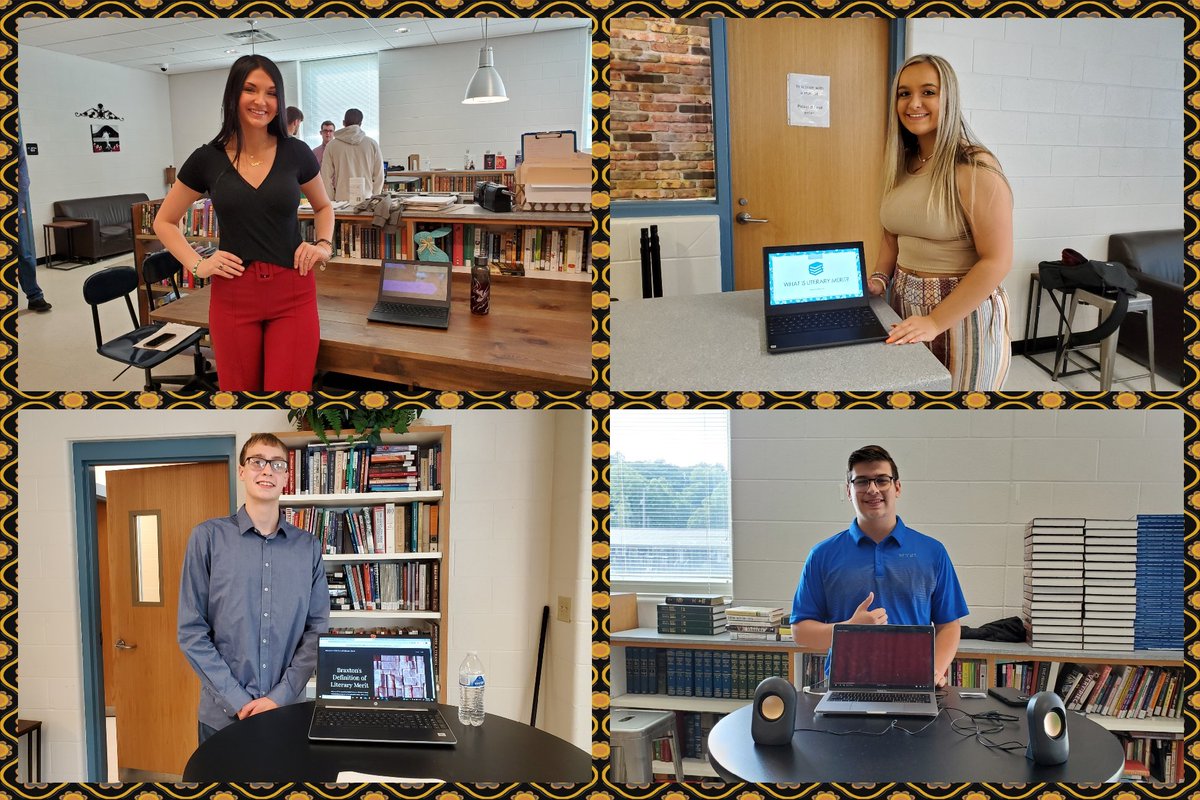 MissMillerAP's tweet photo. #TigerAPLit gave their final presentations today on their definitions of "literary merit." A perfect end to a memorable year. https://t.co/8hSO78SoOp