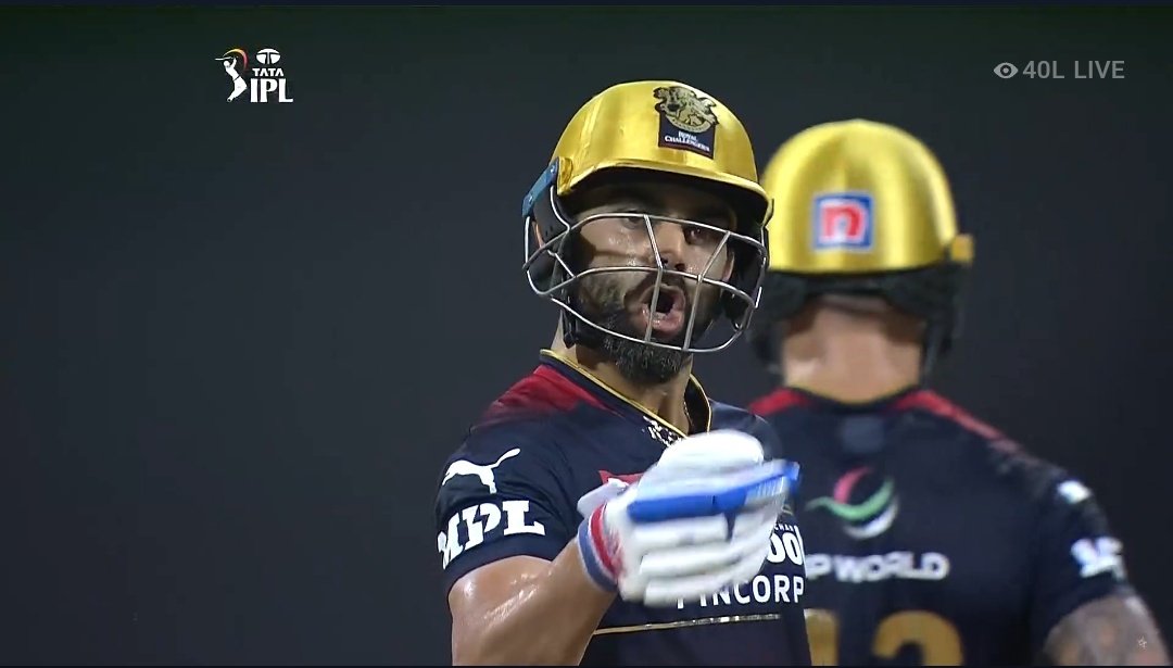 Sahilmor_'s tweet photo. 73 off 54 in a must win match 🔥
He's back 😭❤️!
The King is back 😍
Well played champ @imVkohli 🙌❤️
#ViratKohli #RCBvsGT #RCB #IPL #Playoffs https://t.co/Rn4ykVUw1t
