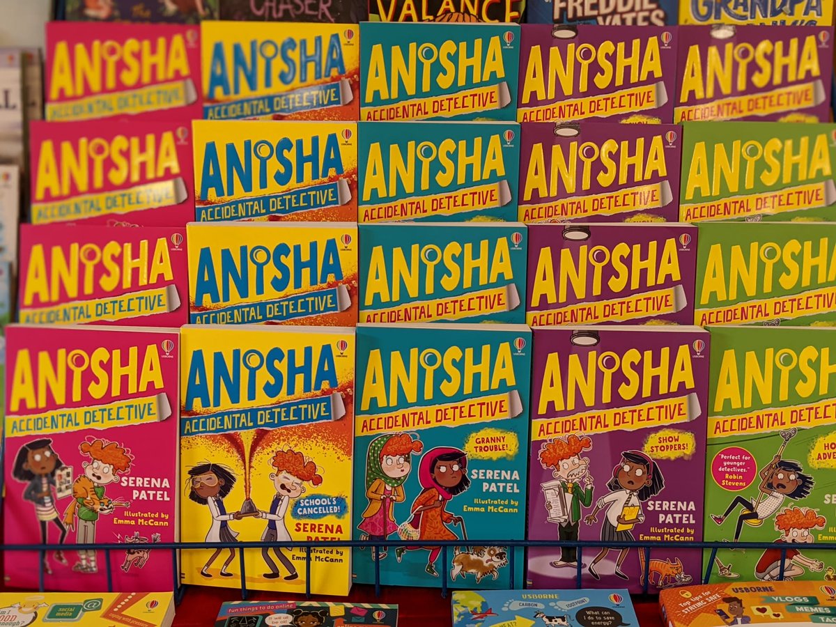 STC_BookChat's tweet image. Thank you so much to @SerenaKPatel and @laurawardell for a absolutely amazing and inspiring Author visit today!! We love  the Anisha books!! We know you will enjoy reading and treasure your signed copies!! @_stcatherines @OpenUni_RfP