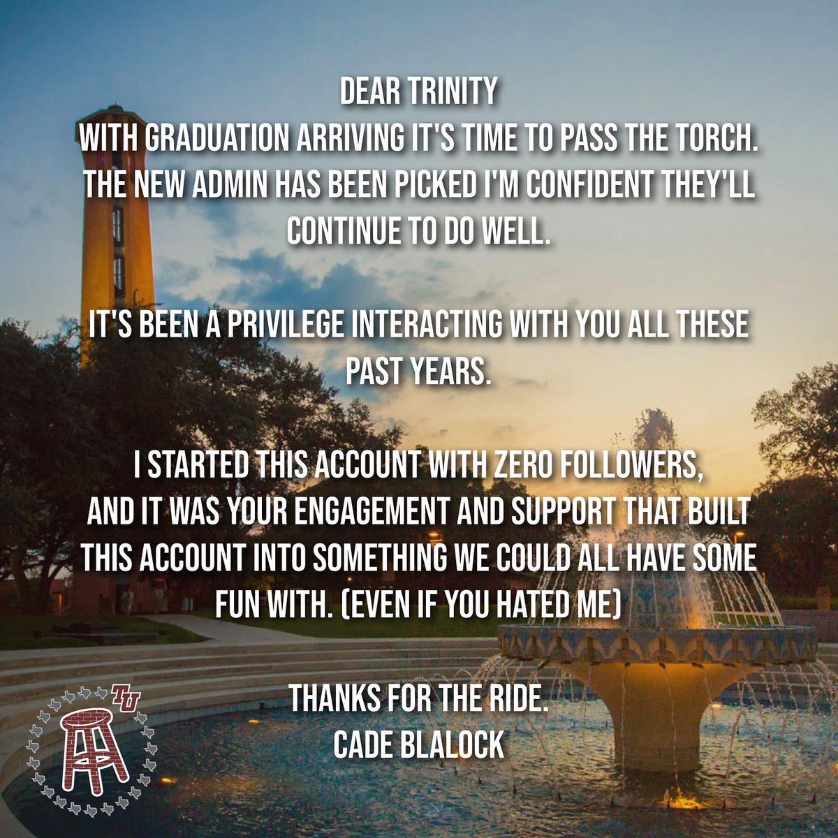 StoolTrinity's tweet image. Thank you Trinity &amp;amp; @barstoolsports . Whether you loved the account or hated it, I wish you all the best. ❤️