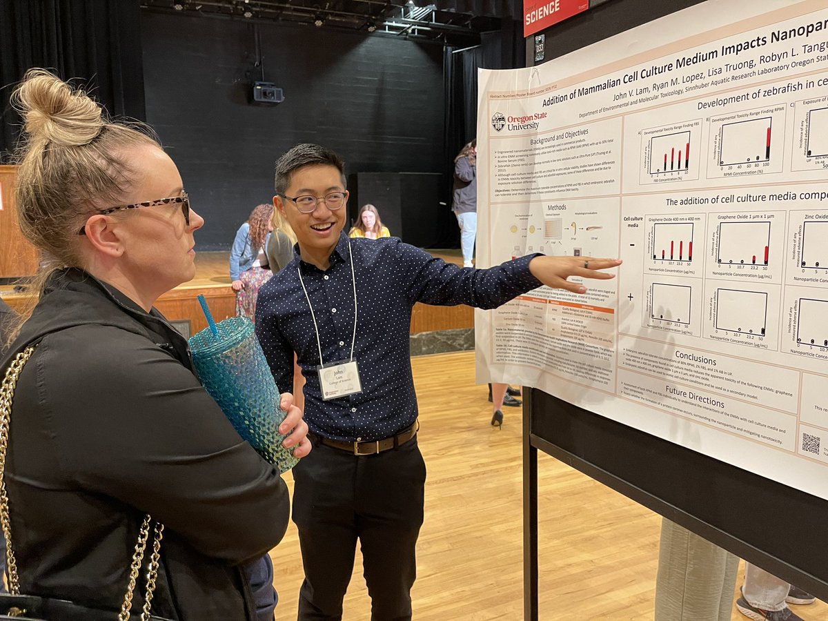 Tanguaylab (@tanguaylab) on Twitter photo Our undergrad John Lam presents his work at the <a href="/OregonState/">Oregon State University</a> Celebrating Undergraduate Excellence (CUE) symposium <a href="/emtosu/">EMT Dept OSU</a> Our undergrad John Lam presents his work at the <a href="/OregonState/">Oregon State University</a> Celebrating Undergraduate Excellence (CUE) symposium <a href="/emtosu/">EMT Dept OSU</a>