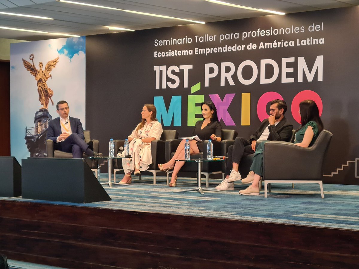 ASELA_org's tweet photo. Un panel muy especial en el marco del #11STPRODEM 🇲🇽, "El ecosistema mexicano, según sus protagonistas", donde se analiza la actualidad del emprendimiento en el país.

Participan @miRoger_ (@daluscapital), @itzel_vs,@clecaros (@MassChallengeMX), Vincent Speranza y @JuanaSohin. https://t.co/3YqhhFpNY2