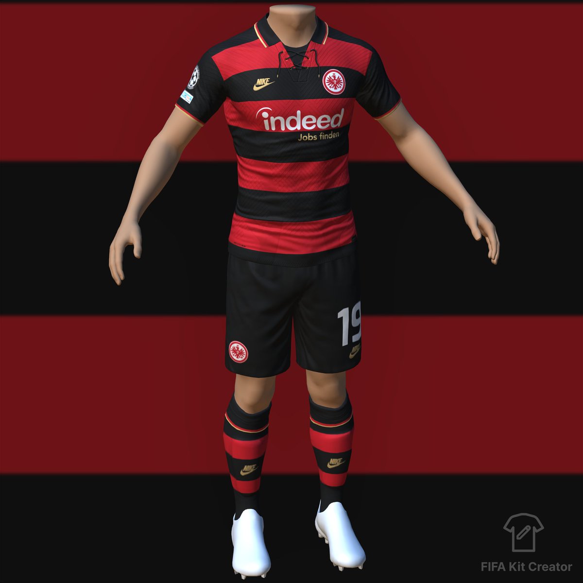 Eintracht Frankfurt 🏆 Champions League concept

Made with <a href="/fifakitcreator/">EAFC Kit Creator</a> and available on Showcase at fifakitcreator.com/showcase/kit/2…

<a href="/Eintracht/">Eintracht Frankfurt</a> <a href="/eintracht_eng/">Eintracht-Hund-Fan Barneas in England</a> <a href="/EuropaLeague/">UEFA Europa League</a> <a href="/ChampionsLeague/">UEFA Champions League</a> #Eintracht #EintrachtFrankfurt #Frankfurt #FRARAN #UEL #UELfinal #SGE #SGERAN