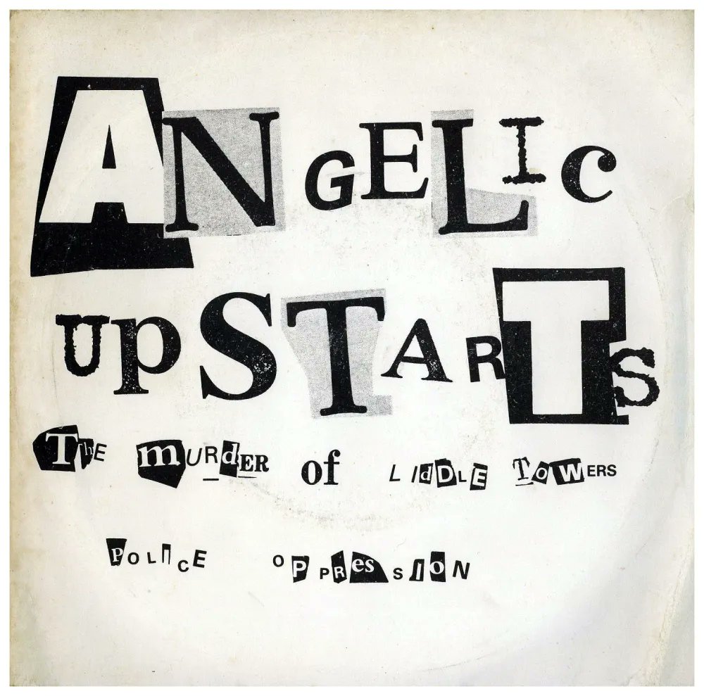 Who killed Liddle?
Did you kill Liddle?
Who killed Liddle?
Police killed Liddle Towers

44 years ago today #AngelicUpstarts released their debut single 'The murder of Liddle Towers'