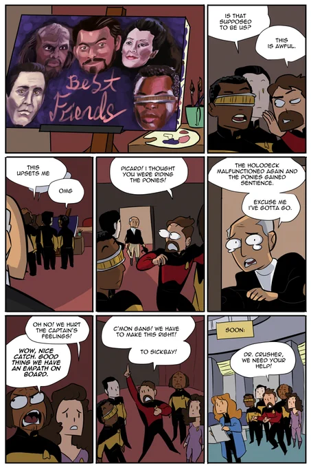 Here's a Star Trek comic I made several years ago 