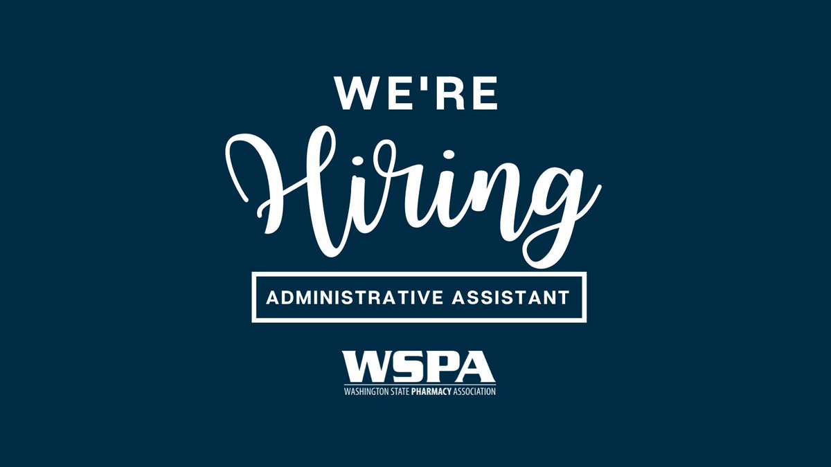 We are #hiring! We are looking for an administrative superhero to join our team! This is a part-time position with benefits. If you are interested or know someone who might be a good fit, please send them our way!
wsparx.org/news/602692/Hi…