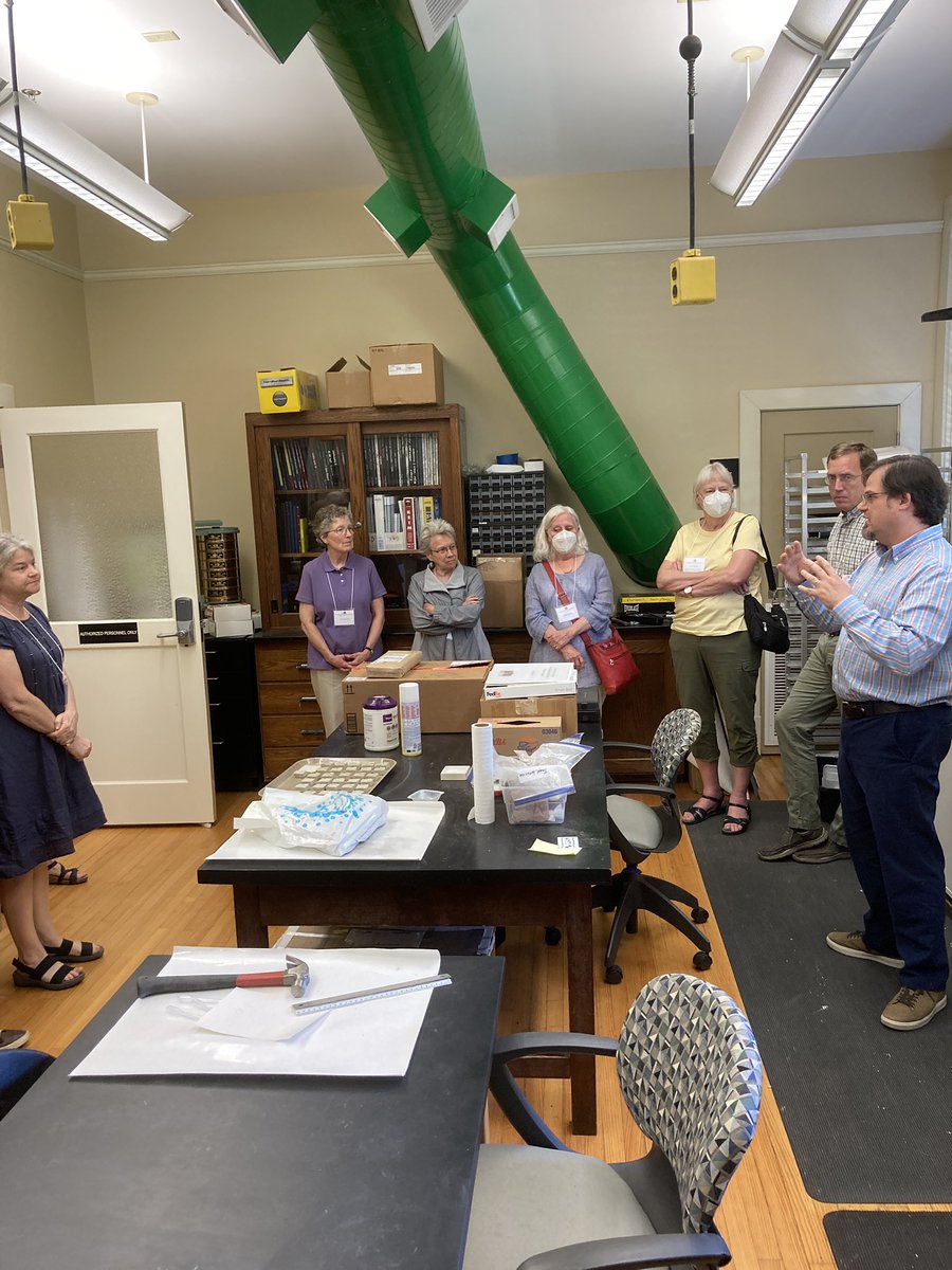 A_H_L_P's tweet photo. Many thanks to @NCPTT for the fantastic tour of their amazing facility! https://t.co/r35dRY0RsJ