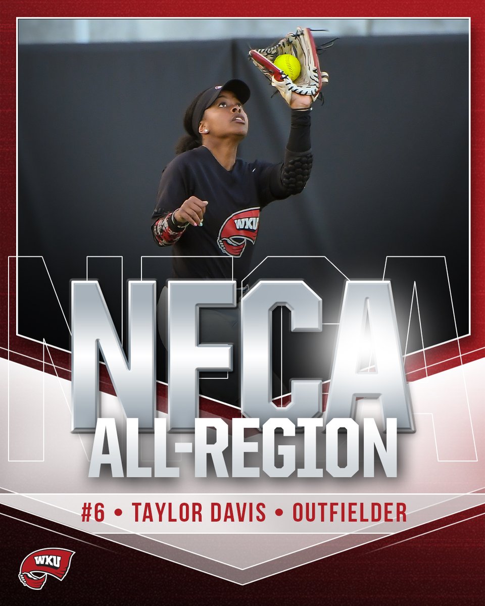WKU Softball (@wkusoftball) on Twitter photo A record season calls for record awardsโผ
The <a href="/NFCAorg/">National Fastpitch Coaches Association</a> has announced a program-record three Hilltoppers have earned All-Region status! A record season calls for record awardsโผ
The <a href="/NFCAorg/">National Fastpitch Coaches Association</a> has announced a program-record three Hilltoppers have earned All-Region status!