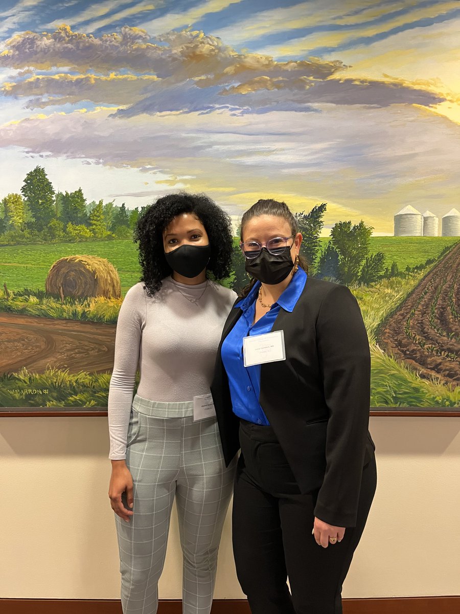 ICEPemergency's tweet photo. Congrats to our Resident Speaker Forum winners Chanell Davis and Lena Carleton #ICEPspring2022 https://t.co/RaE52WtSZN