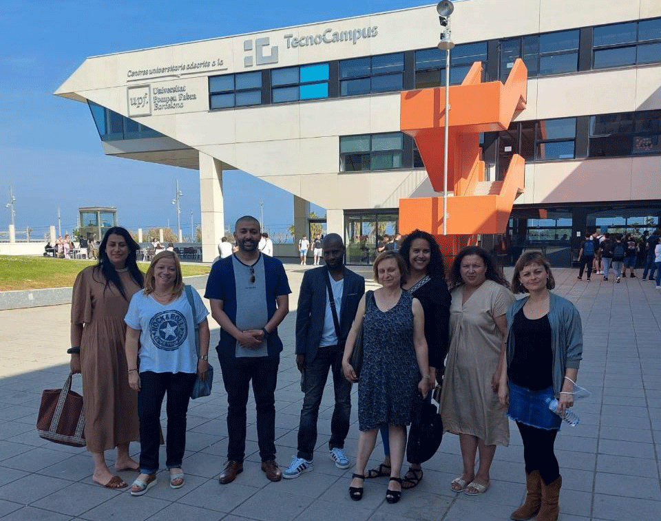Ahir 🔙 #TecnoCampus va rebre la visita d'un grup de directors i directores 👬 d’instituts de la ciutat #francesa  🇫🇷 agermanada de #Créteil que visiten #instituts de #Mataró 📍