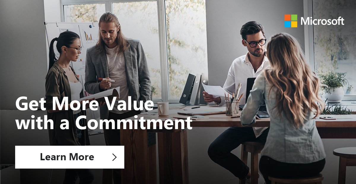 LITechAdvisors's tweet photo. With New Commerce Experience you can now choose the best pricing on annual terms and get long-term price protection. Learn More: https://t.co/LZyFdfBozm https://t.co/HV09tX8EDY