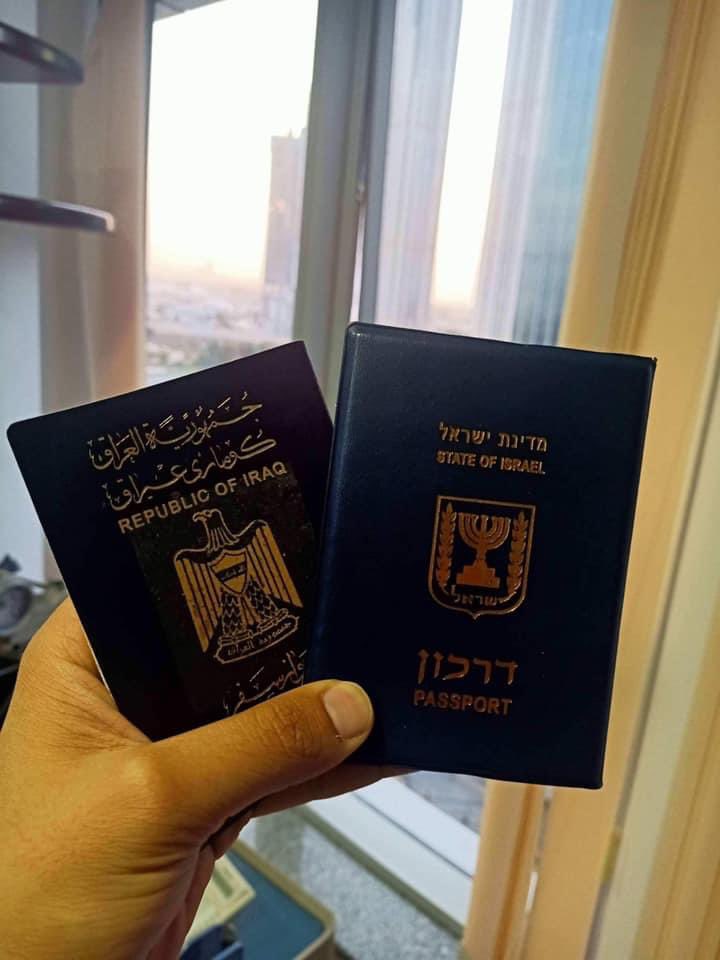 شراكة عراقية اسرائيلية في الإمارات!
لا غرابة ان نستلم من احد المتابعين هاتين الصورتين